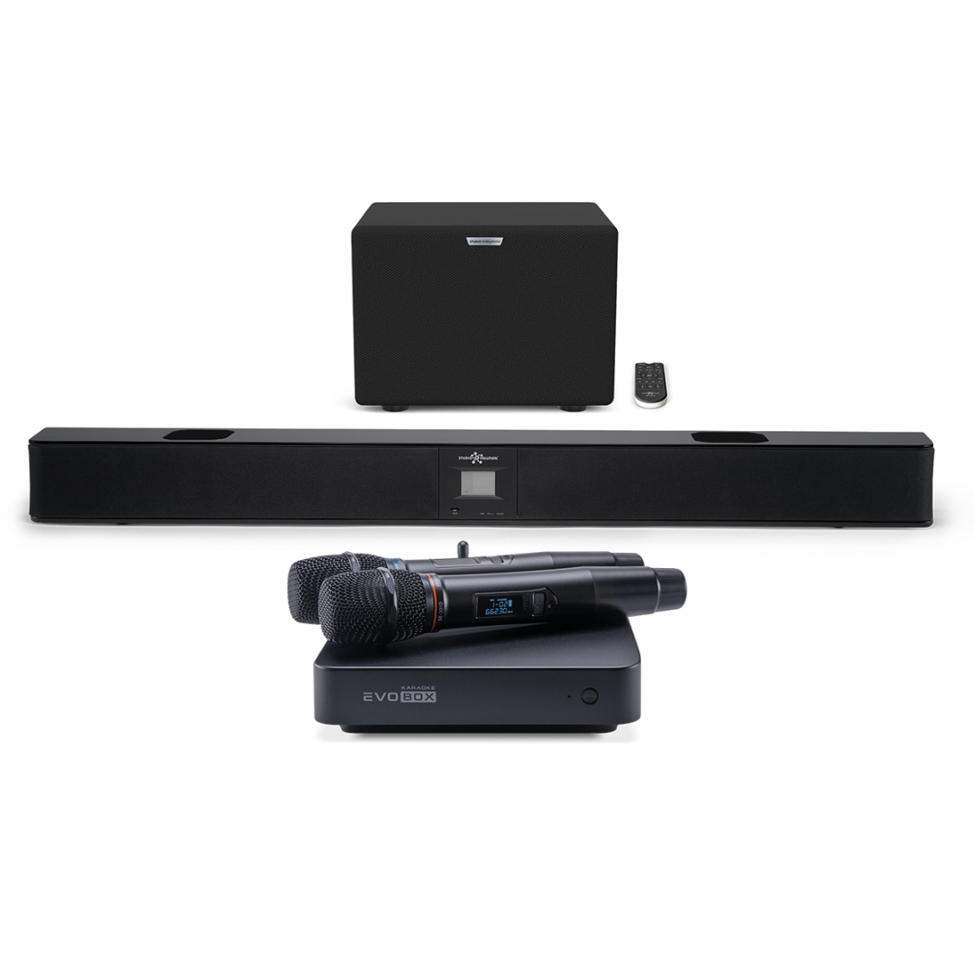 караоке-комплект EVOBOX Plus + EvoSound Bar (саундбар с караоке) в Махачкале