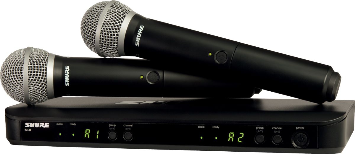 SHURE BLX288E/PG58 M17 вокальная радиосистема в Махачкале