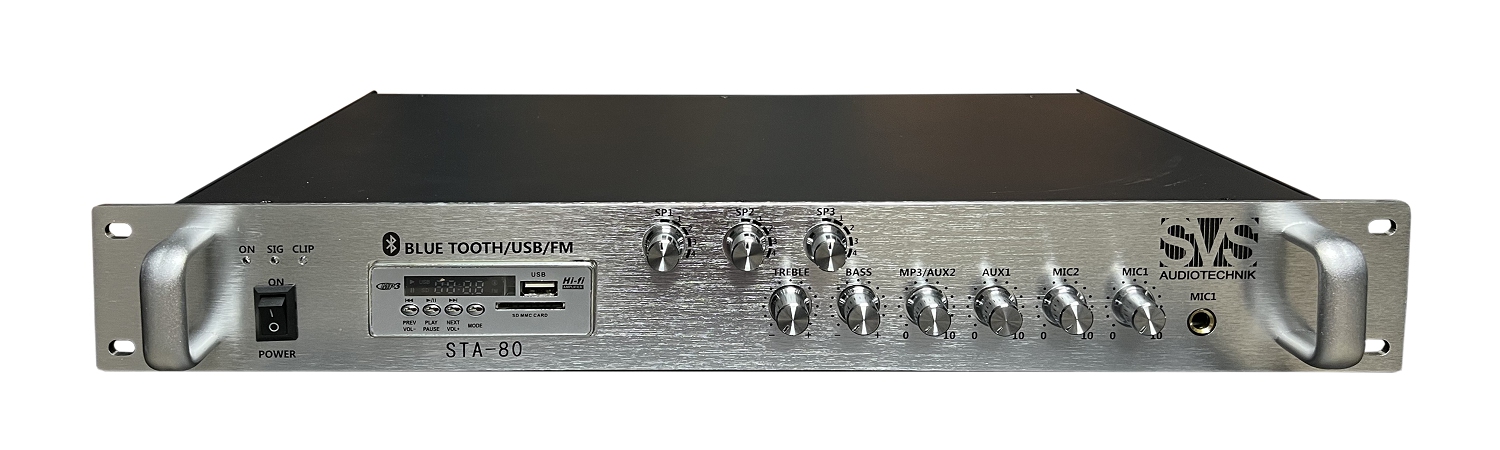 SVS Audiotechnik STA-80 Микшер-усилитель для систем Public Address в Махачкале