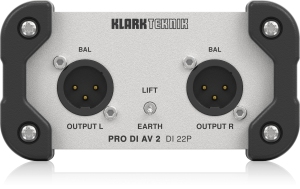 Klark Teknik DI 22P пассивный стерео директ-бокс в Махачкале