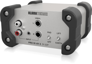 Klark Teknik DI 22P пассивный стерео директ-бокс в Махачкале